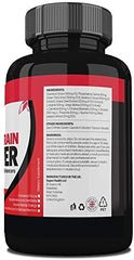 PTSD Relief ** Super Brain Power ** | Stress Relief Tablets | Works for PTSD - Chronic Fatigue Syndrome | Chronic Pain Syndrome | Natural Anxiety & Stress Relief Capsules | 60 Capsules - Super Health Store