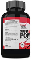 PTSD Relief ** Super Brain Power ** | Stress Relief Tablets | Works for PTSD - Chronic Fatigue Syndrome | Chronic Pain Syndrome | Natural Anxiety & Stress Relief Capsules | 60 Capsules - Super Health Store
