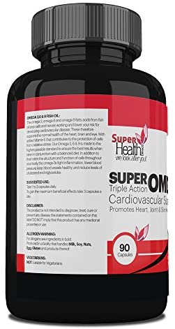 Heart Supplement | Heart Health Supplements | Heart Nutrition Supplements | Omega 3 6 9 - Super Health Store