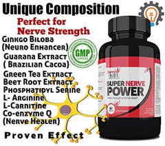 Sciatica Relief ** Super Nerve Power ** Nerve Pain | Chronic Pain Syndrome - Natural Fibromyalgia Supplement - Super Health Store