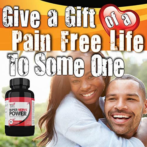 Sciatica Relief ** Super Nerve Power ** Nerve Pain | Chronic Pain Syndrome - Natural Fibromyalgia Supplement - Super Health Store