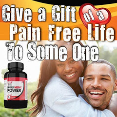 Sciatica Relief ** Super Nerve Power ** Nerve Pain | Chronic Pain Syndrome - Natural Fibromyalgia Supplement - Super Health Store