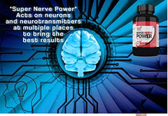 Sciatica Relief ** Super Nerve Power ** Nerve Pain | Chronic Pain Syndrome - Natural Fibromyalgia Supplement - Super Health Store