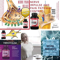 Fibromyalgia and Muscle Pain Relief Supplement, Helps to Muscle Pain and Healthy Chronic Pain Relief (60 Capsules) - Super Health Store