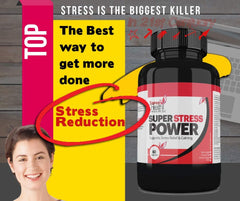 Stress Relief Supplement *** Anxiety Relief Capsules *** Works for Chronic Stress -Family and Work Stress | Stress Relief for Adults | Natural Stress Relief | Chronic Pain Relief l - Super Health Store