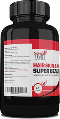 Hair Nail and Skin Vitamins ** Biotin Hair Growth Supplement ** Hair Loss Supplement and DHT Blocker - Super Health Store