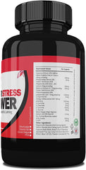 Stress Relief Supplement *** Anxiety Relief Capsules *** Works for Chronic Stress -Family and Work Stress | Stress Relief for Adults | Natural Stress Relief | Chronic Pain Relief l - Super Health Store